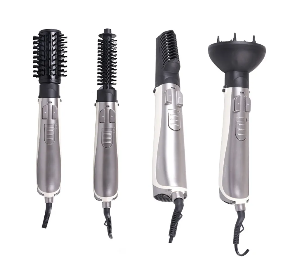 Sèche-cheveux électrique rechargeable 5 en 1, brosse lisseur à air chaud, appareil pour lisser les cheveux, nouveauté