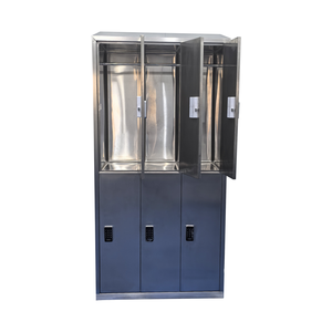 Casillero de Acero Inoxidable 304 con Cerradura Digital Inteligente, Armario Metálico Personalizable con Barra para Colgar y Esquina en Ángulo Recto - Product Image 3