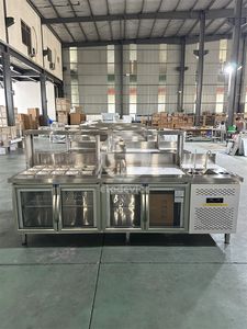 Mostrador Refrigerado para Preparación de Té de Burbujas, Mostrador para Congelar Té con Leche - Product Image 6