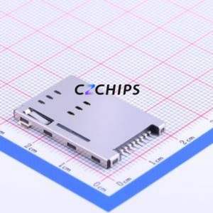 SIM-010-R SIM Card Connector SMD Connector Self-Return Type Mini SIM Card Card Holder With Card Detection - Product Image 1