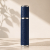 Vente en gros d'atomiseurs de parfum miniatures de 5 ml, flacon en verre rechargeable de 10 ml avec vaporisateur fin et logo personnalisé
