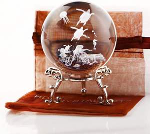 Medusa de Cristal con Grabado Láser 3D, Espécimen Decorativo, Regalo Creativo de Feng Shui para Bodas y Navidad, 8x8x8cm, Directo de Fábrica - Product Image 6