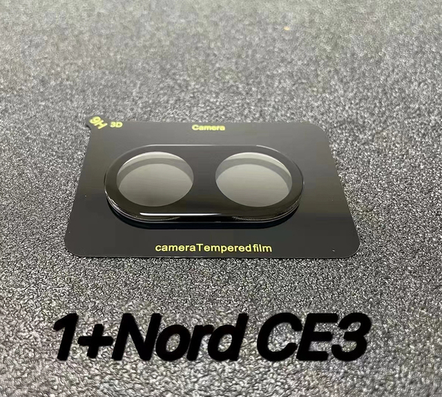 9H Silk Printing Rear Camera Back Lens Tempered Glass Screen Protector for Oneplus Nord CE3