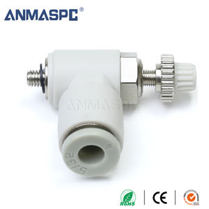 AS1201F <span class=keywords><strong>Mini</strong></span> accessoire pneumatique industriel une touche papillon des gaz contrôle <span class=keywords><strong>de</strong></span> la <span class=keywords><strong>vitesse</strong></span> du débit d'air nouveau régulateur <span class=keywords><strong>de</strong></span> filetage en plastique - Product Image 6