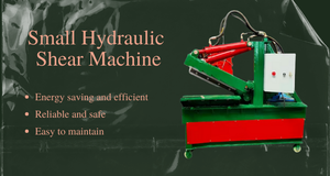 2024 nouveau style petite presse hydraulique presse à métaux avec cisailles de puissance de déchets de fer - Product Image 6