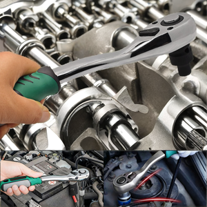 ประแจวงล้อคุณภาพสูงแบบเมตริก OEM 72 ฟัน ผลิตจากเหล็กโครเมียมวาเนเดียม สำหรับซ่อมรถยนต์ - Product Image 2