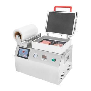 Máquina de Envasado al Vacío para Alimentos en Envases de Plástico, Selladora Manual Pequeña para Bandejas - Product Image 1
