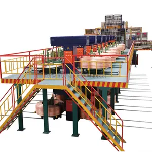 9.5mm automatic continuous casting and rolling line machine/ metal & metallurgy machinery