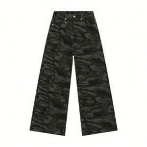 Primavera y otoño Nueva llegada Pantalones vaqueros para hombre Logotipo del cliente Venta al por mayor 100% Algodón Estilo acampanado Pantalones lavados vintage Pantalones vaqueros para hombre - Product Image 3