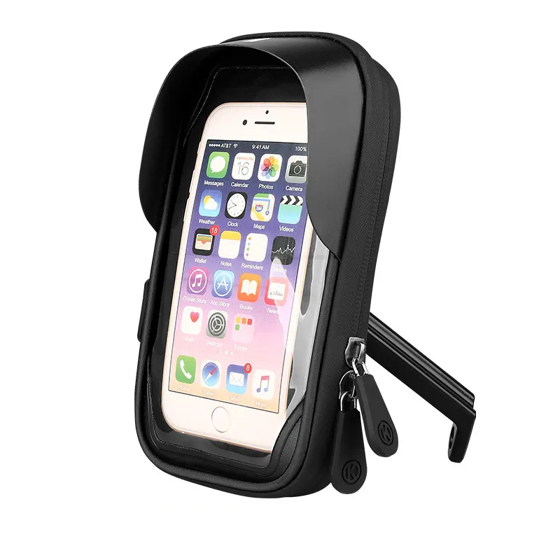 Hot Sell adjustable motorcycle bike phone holder case waterproof case phone holder for bike and motor