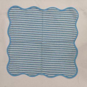 中国制造出口供应商厂家直销批发定制颜色尺寸婚庆餐巾定制绣花logo餐巾 - Product Image 3