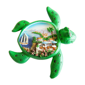 Imán <span class=keywords><strong>de</strong></span> Resina Pintado a Mano <span class=keywords><strong>de</strong></span> <span class=keywords><strong>Alberobello</strong></span>, Recuerdo Turístico Creativo <span class=keywords><strong>de</strong></span> la Ciudad Costera <span class=keywords><strong>de</strong></span> Vieste, Italia, Artesanía <span class=keywords><strong>de</strong></span> Poliresina, Imanes para Refrigerador - Product Image 6