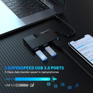 tarjeta de memoria Centro de Defensa Militar común acceso EMV ID SIM lector inteligente USB-C a USB 3,0 tipo C TF lector - Product Image 2