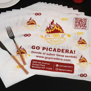 Coated Greaseproof Eco-Friendly Food Packaging <b>Paper</b> for Kitchen Use Sandwiches Takeaway BBQ & Barbecue Wrapping - Product Image 4