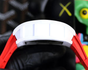 Reloj Mecánico Automático de Lujo de Alta Calidad, Resistente a Impactos, con Cristal de Zafiro y Cerámica, Correa de Goma, Resistencia al Agua 3BAR - Product Image 5