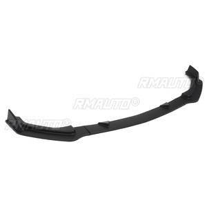 Front Bumper Carbon Fiber/ Matte Black PP Chin Lip Spoiler <b>Splitters</b> Protection Trim for INFINITI Q50 2014-2017 - Product Image 6