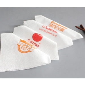 Serviettes en papier personnalisées <span class=keywords><strong>pas</strong></span> chères, impression personnalisée, logo couleur, 40x40, serviettes décoratives pour cocktails, serviettes en papier pour dîner de Noël - Product Image 2