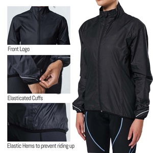 Veste de cyclisme imperméable et coupe-vent PIHA SPORTS pour homme et femme, légère, respirante et à séchage rapide, vente en gros d'usine - Product Image 6