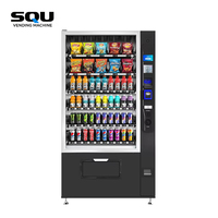 Máquina Expendedora Comercial de Bebidas y Snacks con Botones, Compatible con Múltiples Métodos de Pago (Monedas, Código QR), Personalización OEM ODM