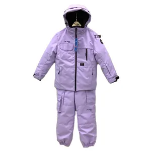 New Design Children Winter Jacket Set Ski Snow Suit Colorful Waterproof Windproof Kids Ski Suit