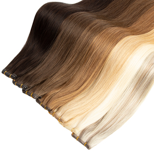 Extensiones de Cabello <span class=keywords><strong>Humano</strong></span> Ruso Genius Weft, Finas e Invisibles, 100% Cabello <span class=keywords><strong>Humano</strong></span>, Doble Trama, Volumen Genius Weft - Product Image 3