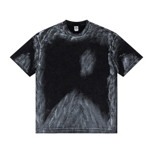 T-shirt tricoté personnalisé pour homme, couleur unie, 100 % coton, anti-plis, manches courtes, doux, respirant, coupe classique, été - Product Image 3