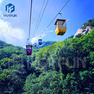 Funivia da Montagna per Parchi Divertimento, Cabina per Teleferica, Attrezzatura per Funivia Forestale in Vendita - Product Image 5