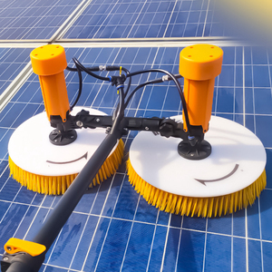 Lithium Solar Panel Cleaning Tool Equipment Double Head Solar Panel Cleaning <b>Brush</b> - Product Image 6