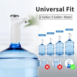 Pompe à eau électrique rechargeable portable automatique pour bouteille de 5 gallons, double pompe, la plus vendue, chargement USB - Product Image 3