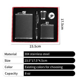 Ensemble de flacons à whisky de haute qualité en acier inoxydable personnalisé pour cadeaux - Product Image 4