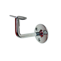 Support de main courante réglable en acier inoxydable SS304 SS316, fixation murale pour balustrade, support pour tube rond, accessoires de rampe d'escalier