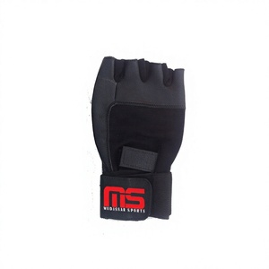 Mudassar Sports Unisex Half Finger <b>Weight</b> <b>Lifting</b> Gloves Quick Drying Extra Grip Full Palm Protection Leather Non-Slip - Product Image 3