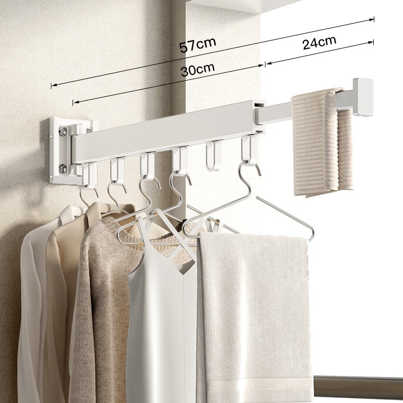Moonlight White, 10% off, 6 movable hooks