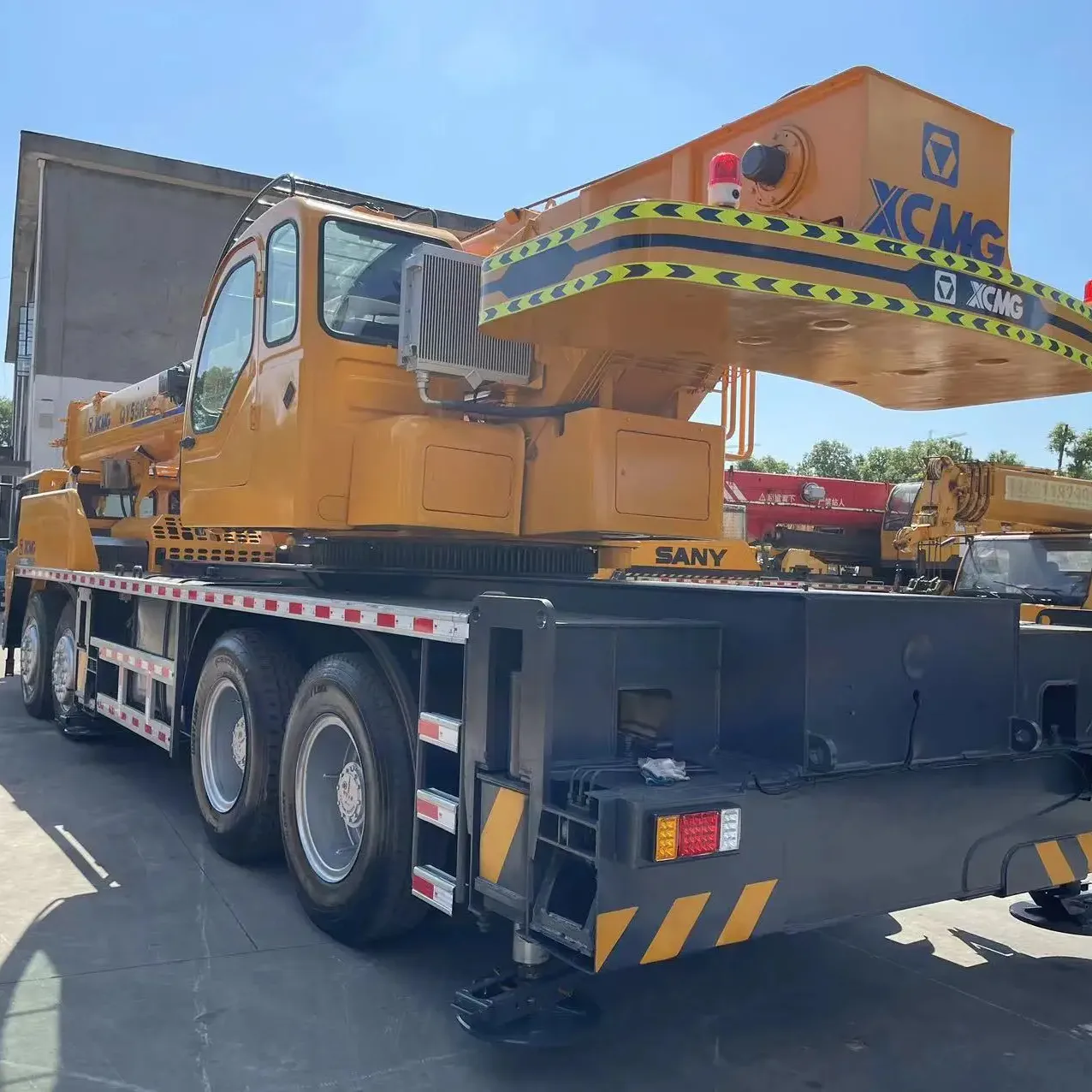 Used 55 ton Crane Truck Hydraulic Mobile Truck Crane XCT55L5 QY55 STC55 mobile crane