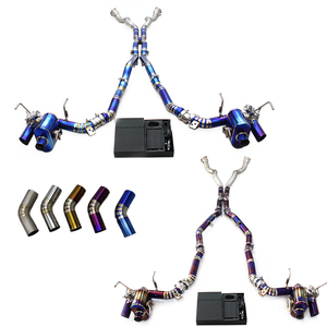 ท่อไอเสียไทเทเนียมและ SUS304 สำหรับ <span class=keywords><strong>Ferrari</strong></span> <span class=keywords><strong>812</strong></span> Superfast <span class=keywords><strong>GTS</strong></span> 6.5L <span class=keywords><strong>V12</strong></span> ปี 2017-2021 พร้อมวาล์วสุญญากาศและตัวควบคุมอิสระ - Product Image 1