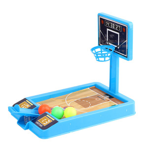 Mini Máquina de Baloncesto de Juguete, Juegos Interactivos de Baloncesto para Niños en Interiores y Exteriores, Regalos de Rompecabezas Prácticos para Niños - Product Image 1