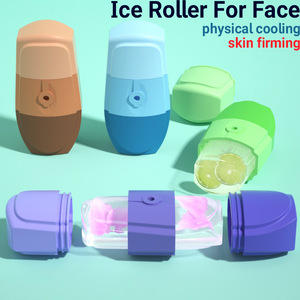 Molde de hielo de silicona para enfriamiento facial, limpiador de poros portátil con forma de corazón para el cuidado facial - Product Image 5