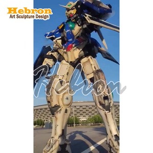 Popular Disfraz <span class=keywords><strong>de</strong></span> Robot Humano <span class=keywords><strong>de</strong></span> 2.7M <span class=keywords><strong>de</strong></span> Altura para Cosplay, Figura Impresa <span class=keywords><strong>de</strong></span> EVA con Luces LED para Caminador sobre Zancos, Ideal para Danza Escénica, Talla Única - Product Image 4
