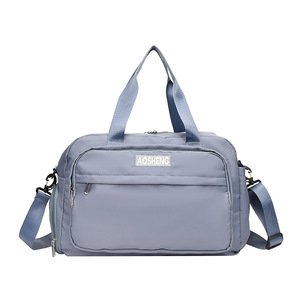 Sac de voyage personnalisé pour femme, pliable, imperméable, avec compartiment à chaussures indépendant, pour le sport et les déplacements courts - Product Image 5