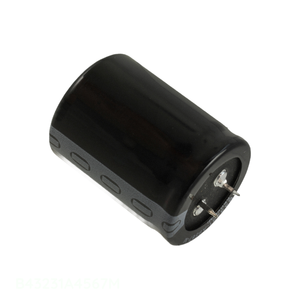 Manufacturer Channel Through Hole 560 uF CAP ALUM 560UF 20% 350V SNAP TH B43231A4567M Capacitor - Product Image 1