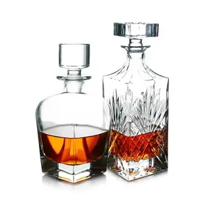 High end large capacity liquor and spirits bottle for wine vodka