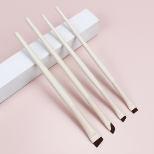 <span class=keywords><strong>Pinceau</strong></span> à sourcils et eyeliner <span class=keywords><strong>ultra</strong></span>-<span class=keywords><strong>fin</strong></span> en fibre synthétique, forme de faucille, à tête plate, lame angulaire, extra-<span class=keywords><strong>fin</strong></span>, finition laquée - Product Image 1
