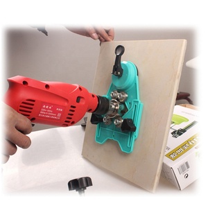 조정 가능한 다이아몬드 드릴 비트 타일 유리 구멍 톱 코어 비트 가이드 진공베이스 빨판 구멍 로케이터 각도 눈금자 - Product Image 5