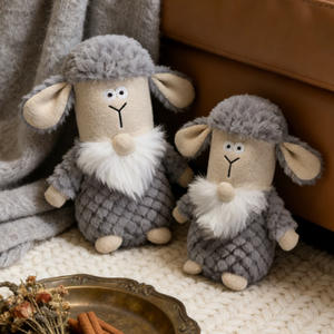 Peluche a forma di pecora <span class=keywords><strong>elfo</strong></span> <span class=keywords><strong>da</strong></span> 20 cm, simpatico cartone animato, con orecchie lunghe, decorazione natalizia, ornamento per albero di Natale, decorazione per scena natalizia - Product Image 2