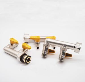 NFJM Vanne de gaz <span class=keywords><strong>à</strong></span> trois voies en laiton <span class=keywords><strong>à</strong></span> alimentation manuelle de type F Vanne <span class=keywords><strong>à</strong></span> trois voies pour compteur d'eau haute température Vanne <span class=keywords><strong>à</strong></span> trois voies avec support OEM - Product Image 6