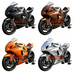 ชุดแฟริ่งคาร์บอนลุคไฟเบอร์กลาสสำหรับรถแข่ง SUZUKI K4 GSXR600 GSXR 600 750 CC 2QR.0 GSXR750 ปี 2004 <span class=keywords><strong>2005</strong></span> 04 05  ชุดแต่ง FRP GRP - Product Image 3
