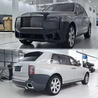 Kit de lifting de carrosserie pour Rolls Royce Cullinan 2019-2024, amélioré au style 2025 avec phares, pare-chocs avant et arrière