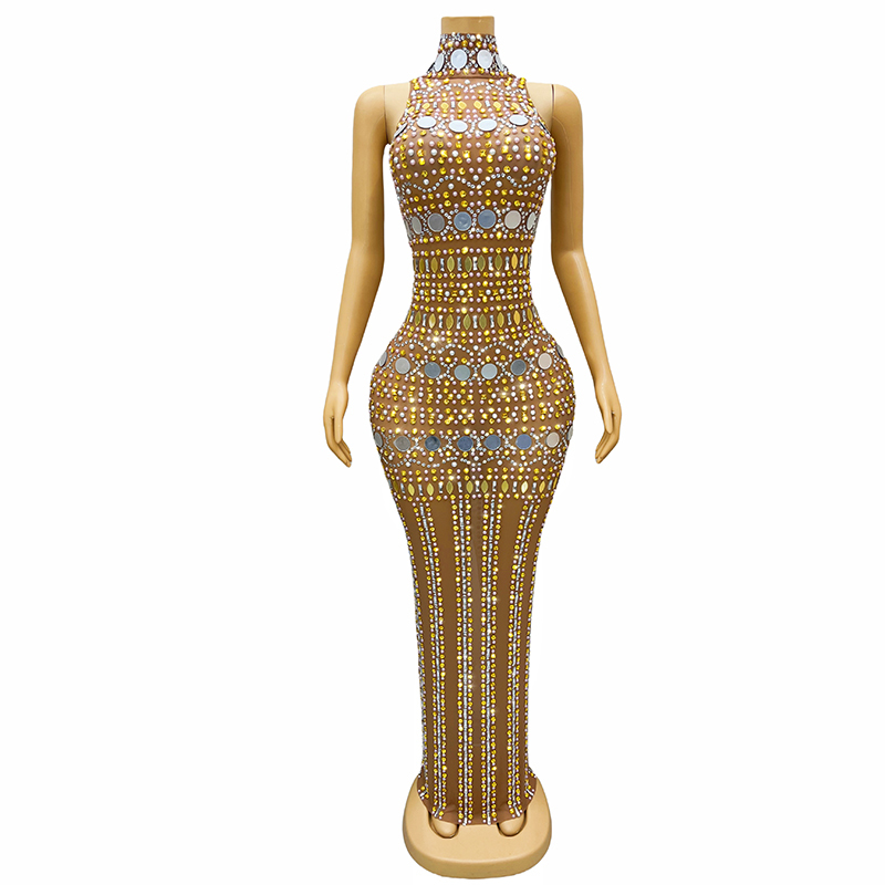Luxurious Comfort: Indulge in Premium Women's golden night dress women