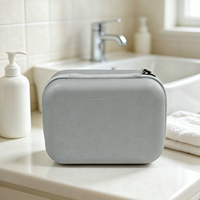 Nouvelle pochette de rangement carrée en EVA avec fermeture éclair OEM pour salon, mini batterie externe