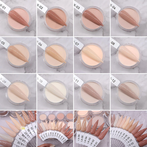 Poudre acrylique <span class=keywords><strong>pour</strong></span> ongles nude beurrée scintillante non toxique 1 kg, marque privée personnalisée, vente en gros, couvrance naturelle rose, sculpture 3D - Product Image 4